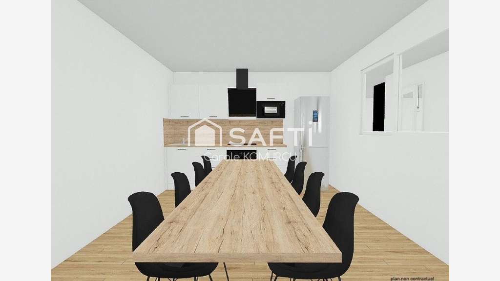 Vente bureau, plateau 184m² à Achères