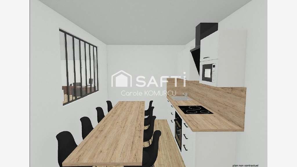 Vente bureau, plateau 184m² à Achères