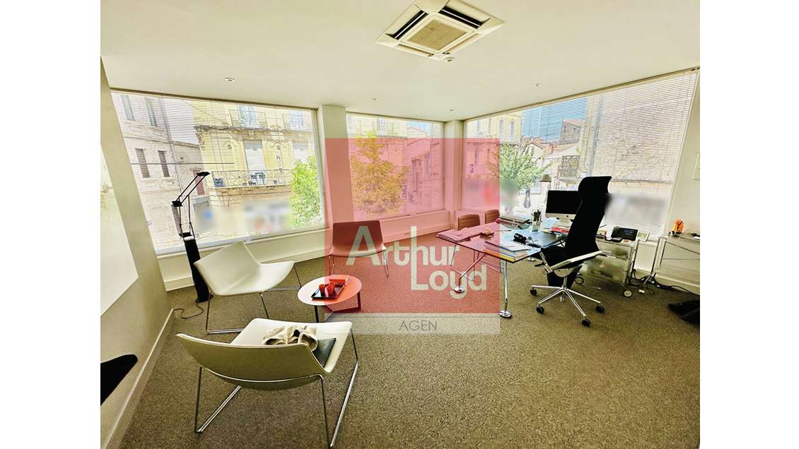 Vente bureaux 183m² quartier dynamique d'Agen
