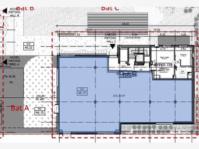 Local professionnel 306m² Angers Nord-Ouest