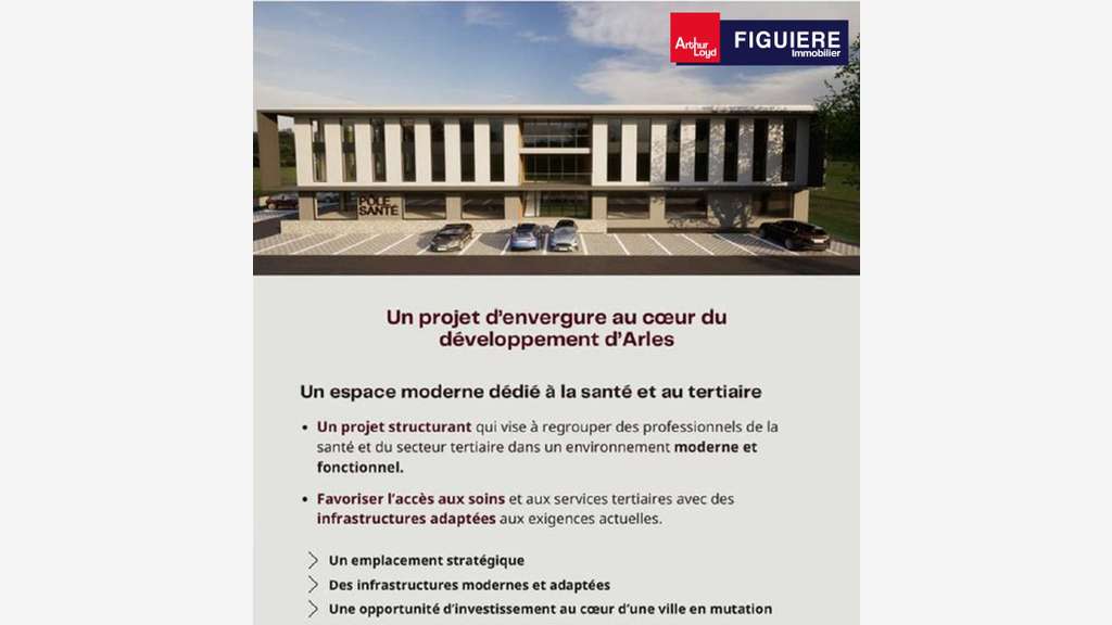 Bureaux neufs à vendre ZI Nord Arles