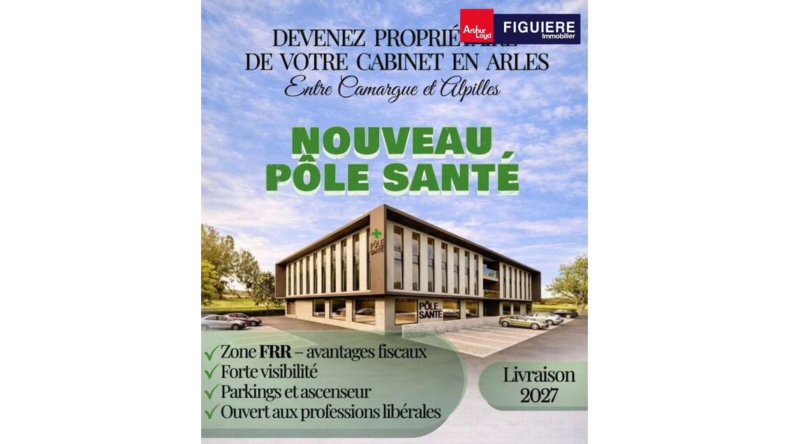 Bureaux neufs à vendre ZI Nord Arles