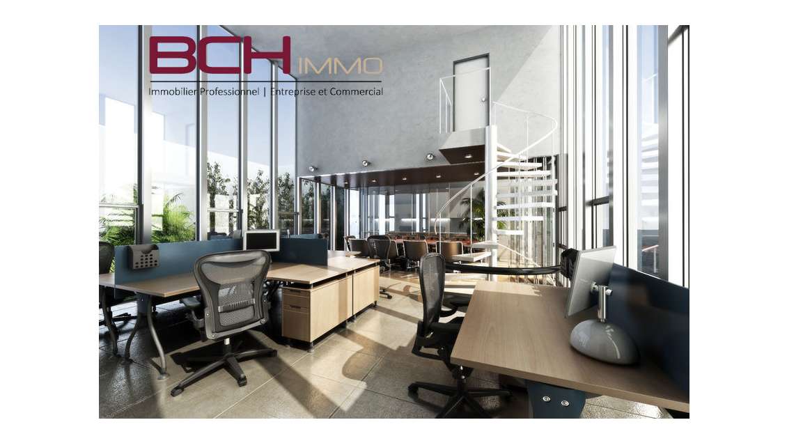 Vente bureaux lumineux, PMR, 12 parkings, Aubagne