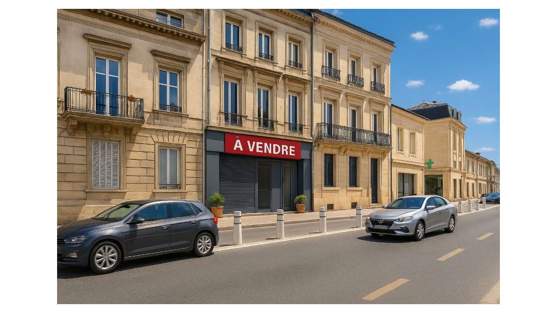 Bureaux à vendre Bordeaux proche Cours de la Marne