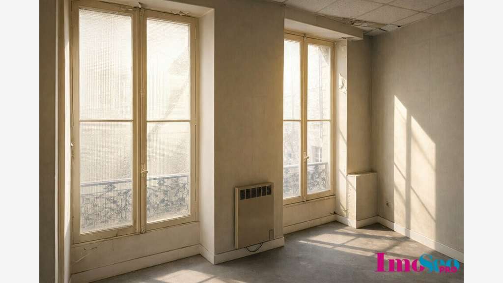 AV bureaux 173m² R+1 à rafraîchir centre Bordeaux 
