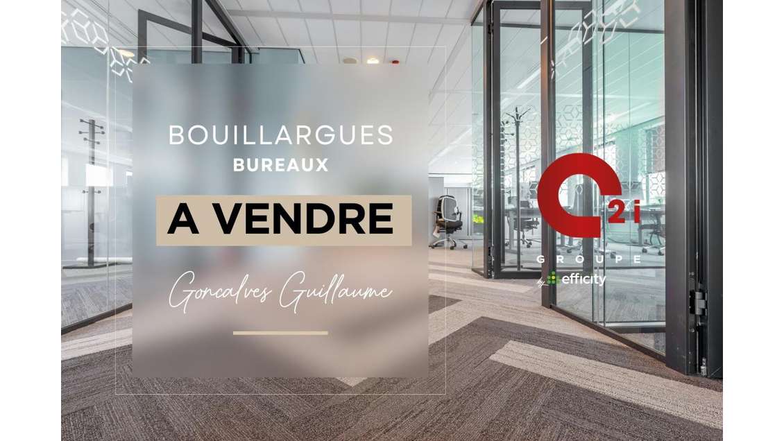 Vente bureaux neufs de 116m² à Bouillargues