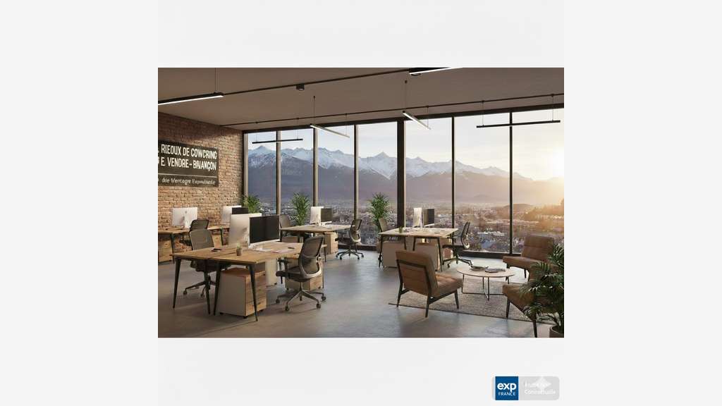 Vente bureaux exceptionnels R+1 Briançon centre  