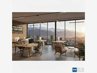 Vente bureaux exceptionnels R+1 Briançon centre