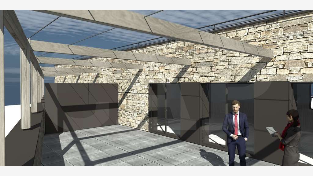 VENTE - PLATEAU DE BUREAUX NEUF - CANCAL - 389,4m²