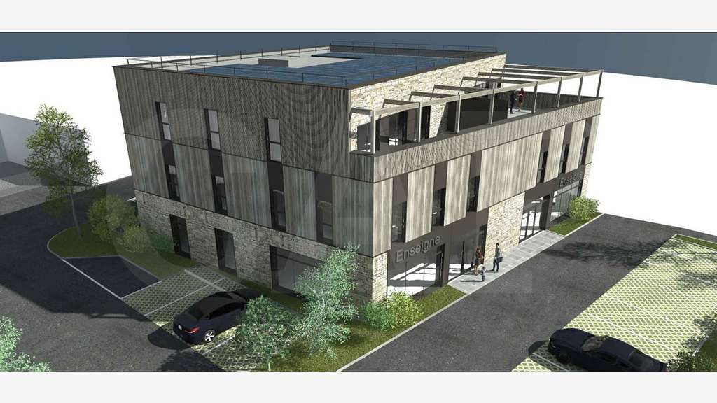 VENTE - PLATEAU DE BUREAUX NEUF - CANCAL - 389,4m²
