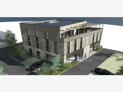 VENTE - PLATEAU DE BUREAUX NEUF - CANCAL - 389,4m²