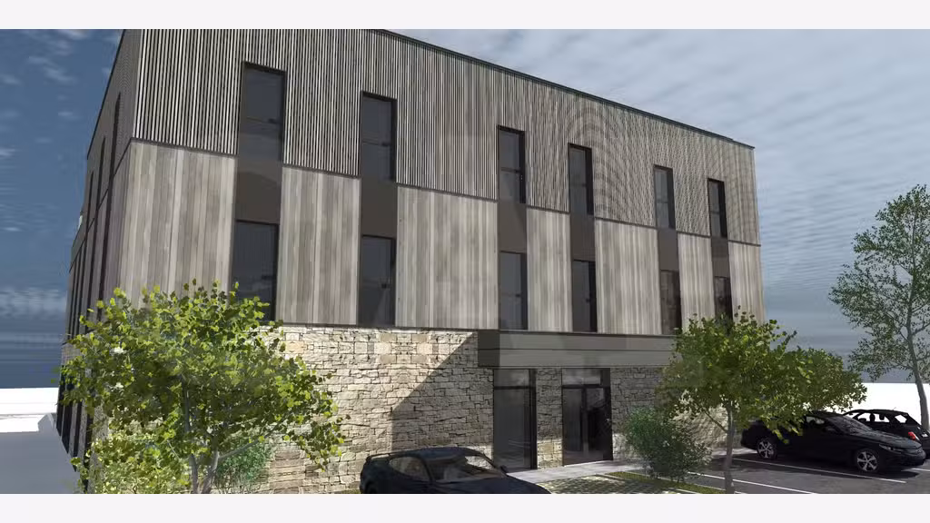 VENTE - PLATEAU DE BUREAUX NEUF - CANCAL - 389,4m²