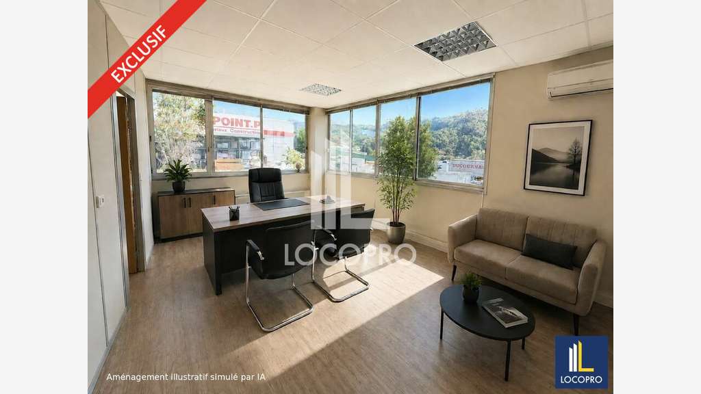 Vente bureaux 555m² en début de la ZI de Carros