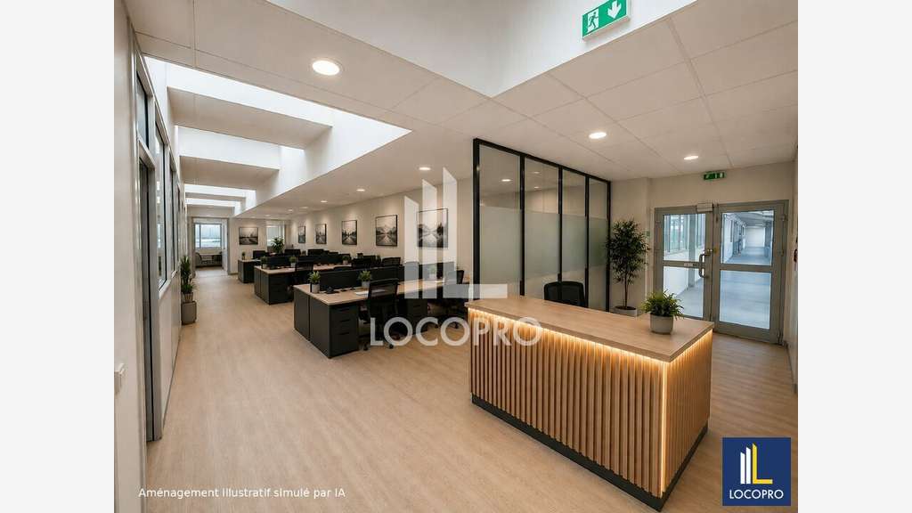 Vente bureaux 555m² en début de la ZI de Carros