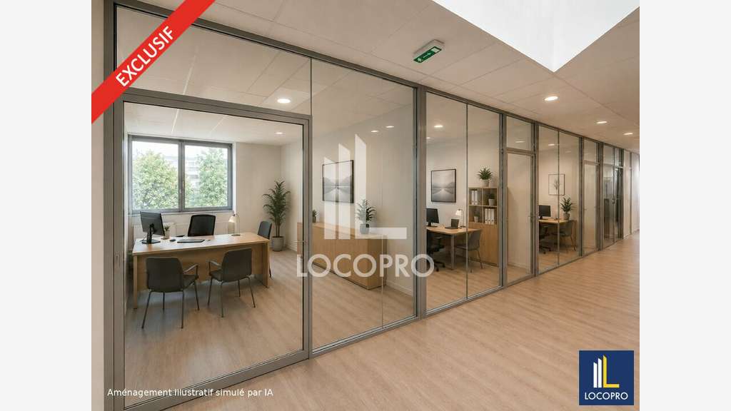 Vente bureaux 555m² en début de la ZI de Carros