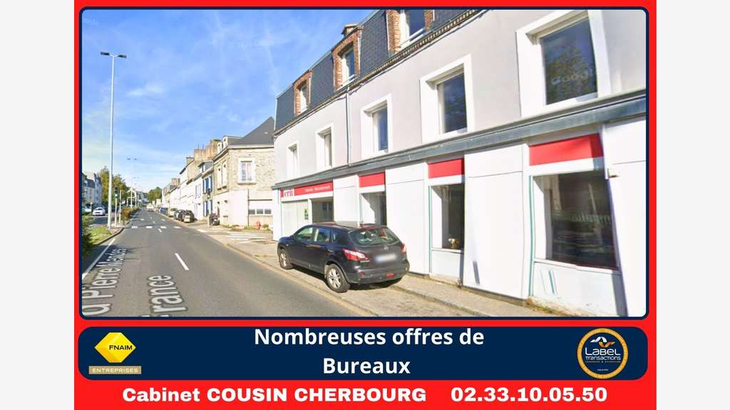 Vente murs bureaux de 80m² à Cherbourg-en-Cotentin
