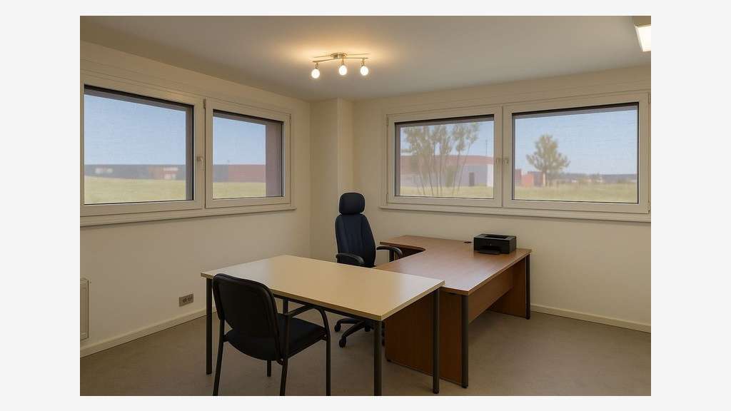 Vente local 1200m² sur terrain 5500m² sur Longwy
