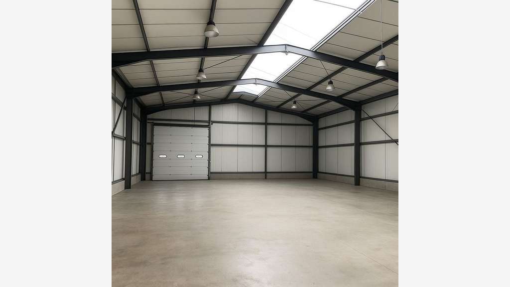 Vente local 1200m² sur terrain 5500m² sur Longwy
