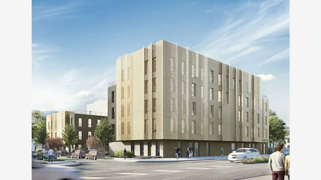 Immeuble de 654m² à vendre à Decines Charpieu