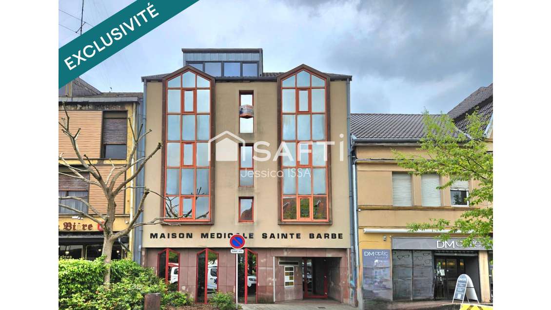 Vente local professionnel 65m² Freyming-Merlebach