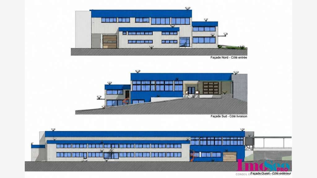 Bureaux de 298m² à vendre en R+2 prox Gradignan