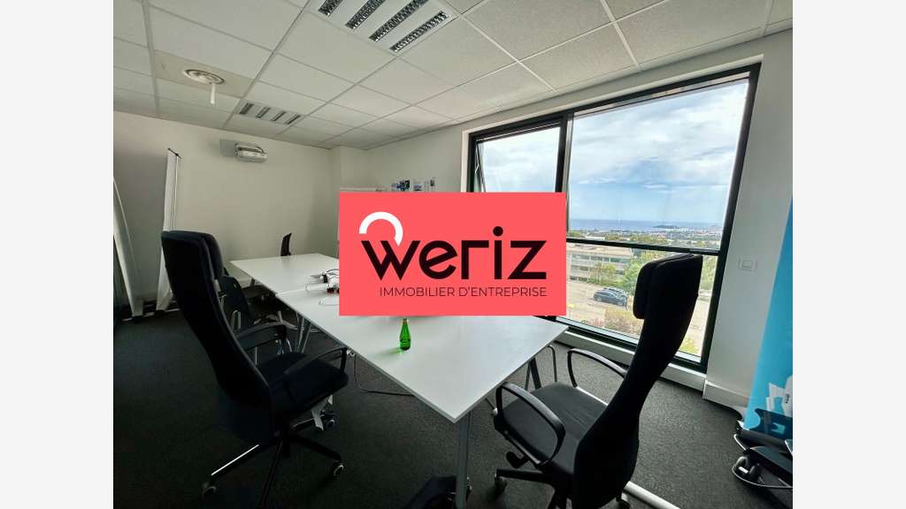 A vendre bureaux 213m² vues mer à La Ciotat