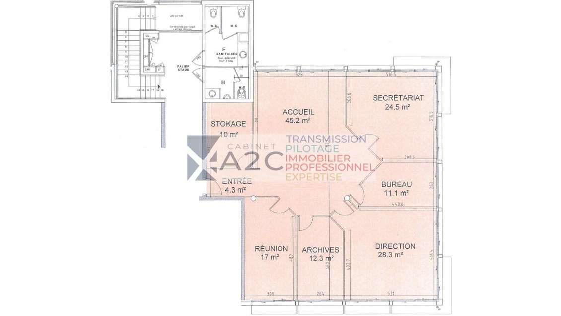 BUREAUX LOUÉS INVESTISSEMENT LOCATIF LA 