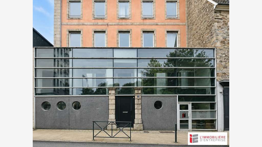 A vendre bureaux 207m² en centre ville de Lannion