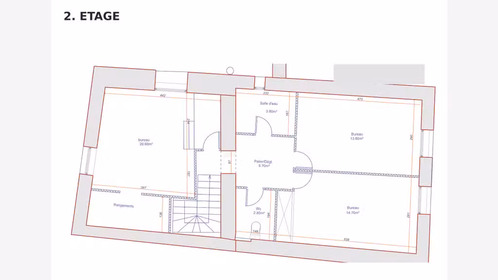A vendre bureaux rénovés au cœur du Haillan