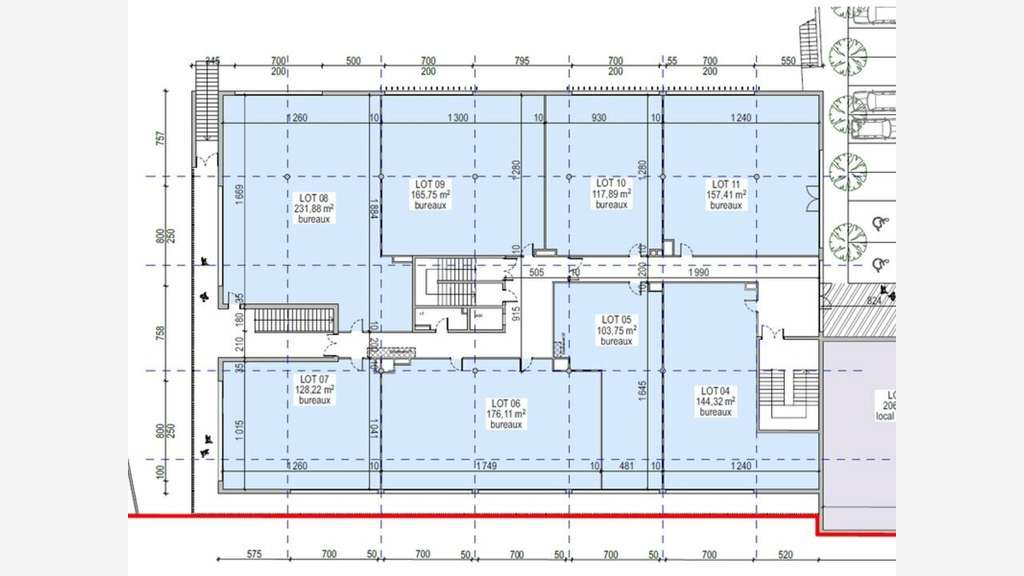 Vente locaux neufs à partir de 101m² Le Muy