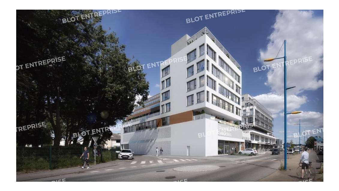 Programme neuf bureaux 510m² Lorient Maritime   