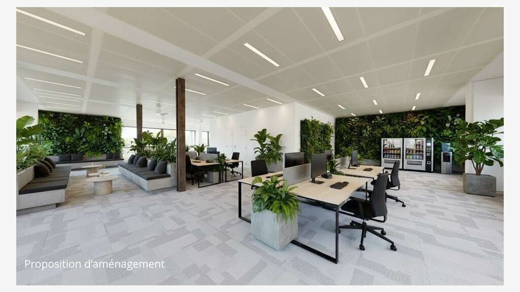 Bureaux modernes à vendre Lyon 2e Confluence