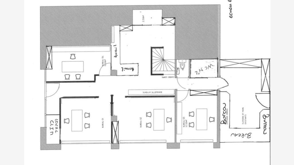 Local professionnel 173m² à vendre à Lyon 6ème