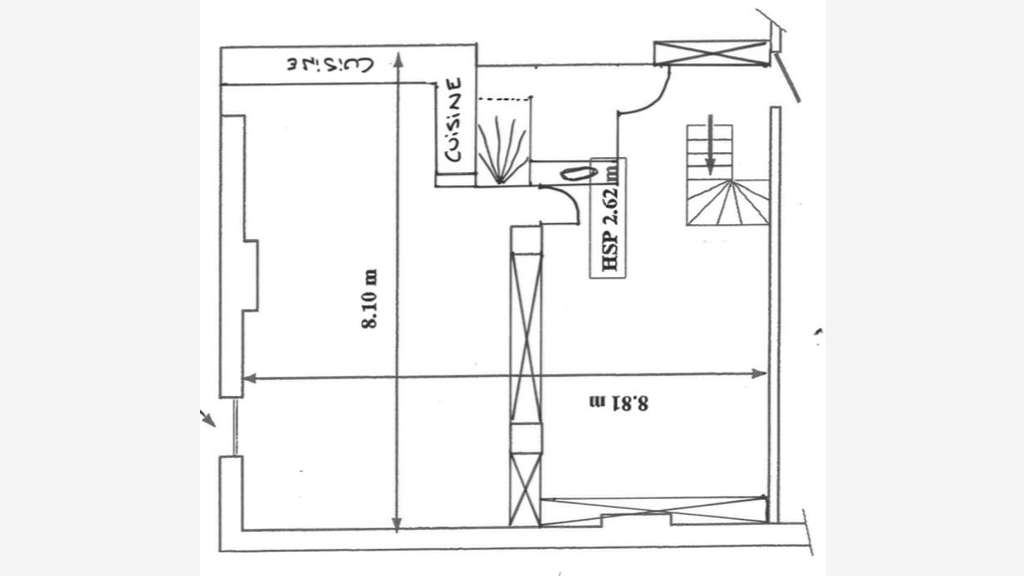 Local professionnel 173m² à vendre à Lyon 6ème