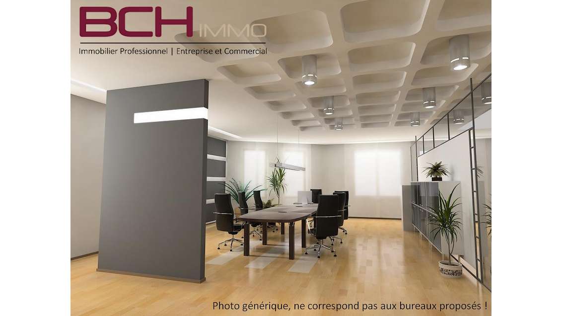 Vente bureaux neufs en open-space Capelette 13010