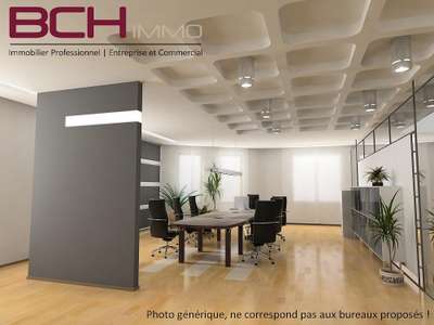 Vente bureaux neufs en open-space Capelette 13010