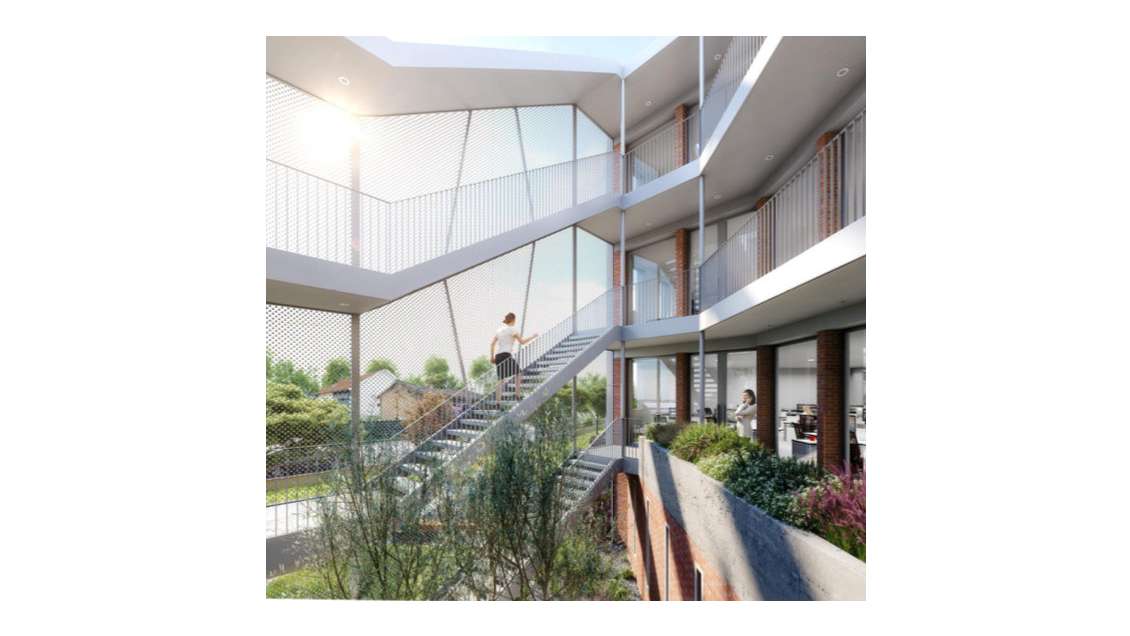 Bureau de 144 m² dans un immeuble neuf à Montauban