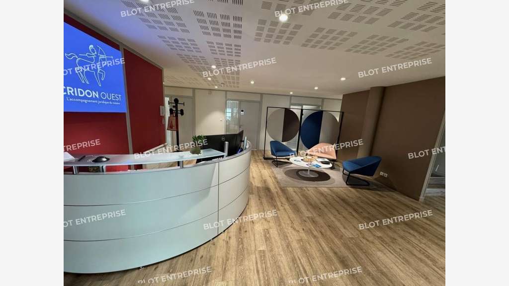 Vente bureaux aménagés climatisés 740m² à Nantes