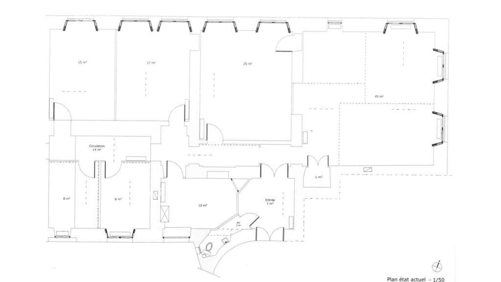 À vendre bureaux 150m² à Nantes quartier dynamique