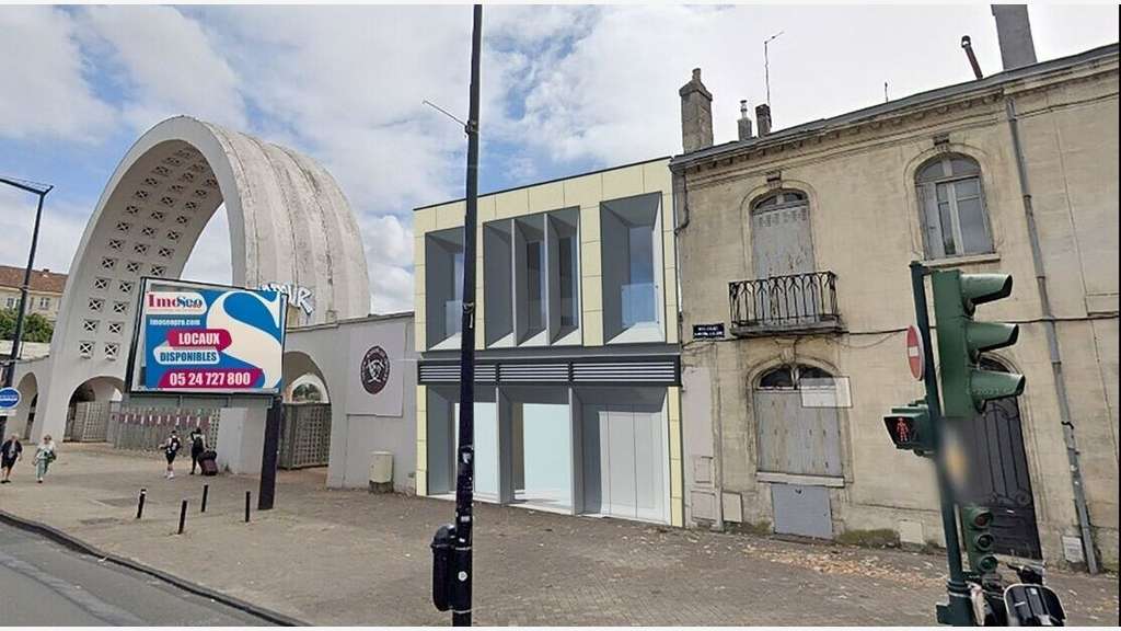 Vente bureaux neufs 90m² à Bordeaux Stade Chaban