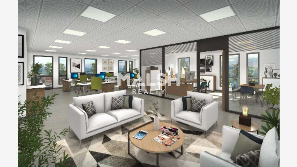 Vente bureaux neufs 1546m² à Gleizé ZAC d'Epinay