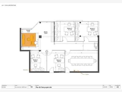 A vendre bureaux locaux commerciaux 118m² Orvault