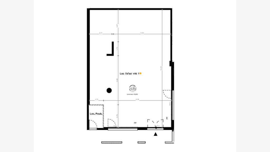 Vente bureaux de 143m² à Orvault zone attractive
