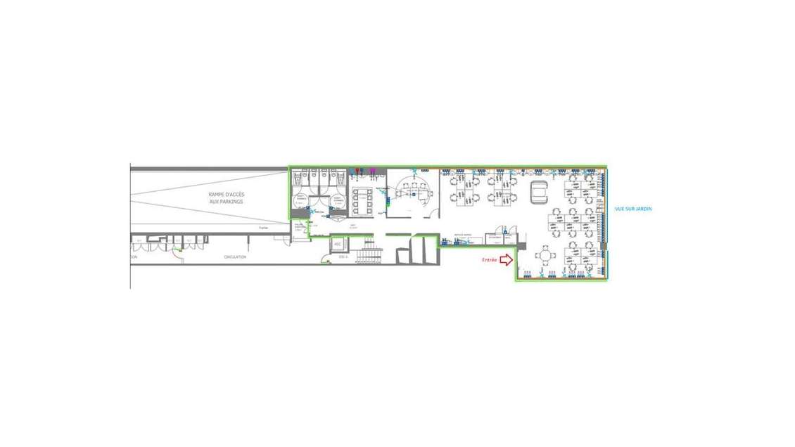 Vente Bureaux 238m² Paris