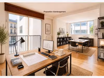 Vente bureaux 138m² à Paris 18e Rue Championnet