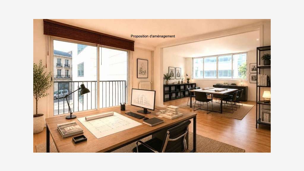 Vente bureaux 138m² à Paris 18e Rue Championnet