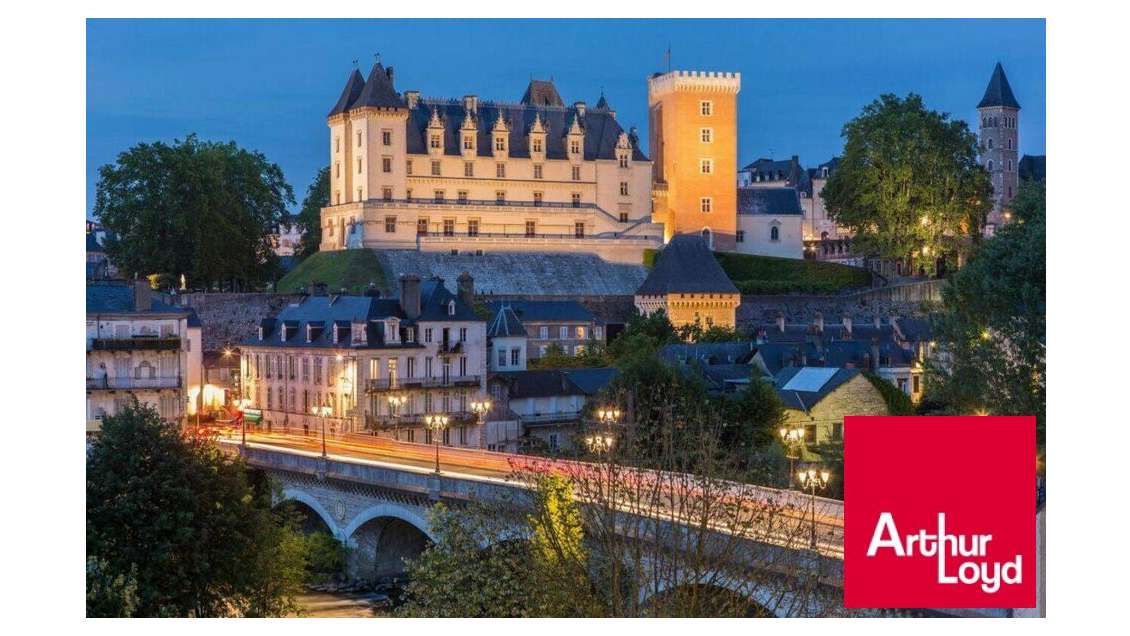 Vente bureaux et entrepôt sur foncier 1247m² à Pau