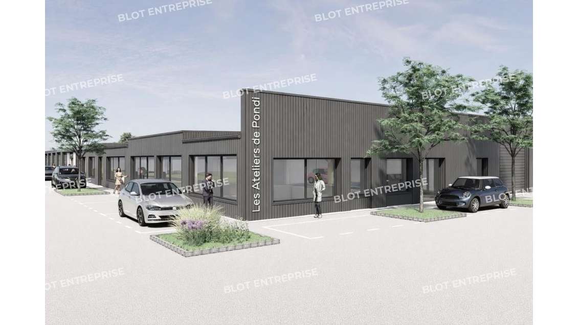 A vendre bureaux 1200m² divisibles à Pontivy D768