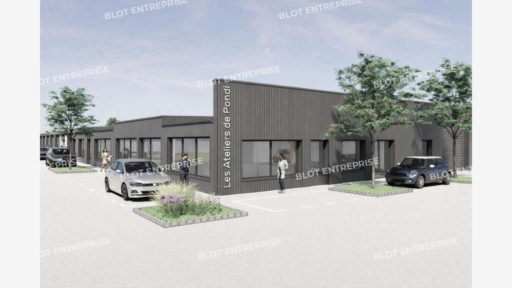 A vendre bureaux 1200m² divisibles à Pontivy D768