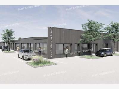 A vendre bureaux 1200m² divisibles à Pontivy D768